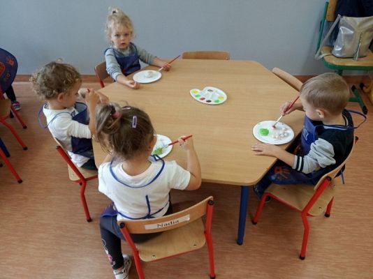 Jesień w sadzie... zajęcia w grupie 0 F